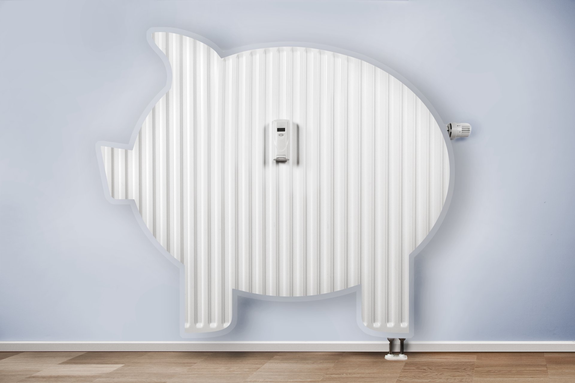Sparschwein heizung